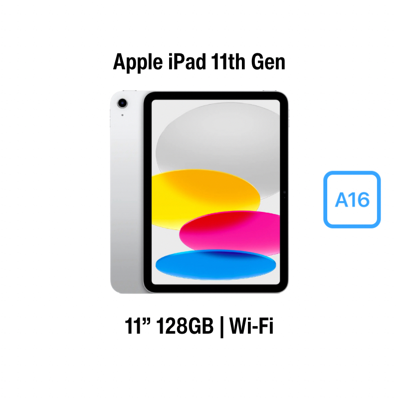 Apple iPad 11th Gen A16 128GB Wi-Fi Only